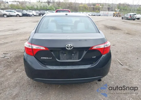 2016 Toyota Corolla Le Plus z USA, uszkodzony, nr VIN 2T1BURHE8GC687116
